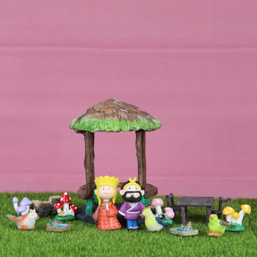 Miniature Fairy Garden Wonderland | Miniature Toys : Diy Tray Gardening Kit