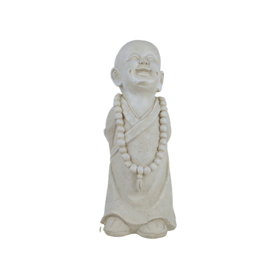 Garden Decor Wonderland Garden Statues | Mala Monk 2 Garden Statue