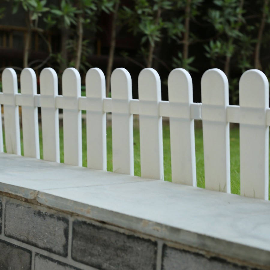 Garden Decor Wonderland Picket Fence | Copy Of Pack Of 2 : Pp Picket Self Standing Fence For Indoor/Outdoor Garden