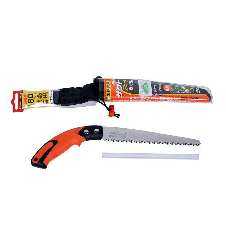 Garden Essentials Wonderland Peekay | Japenese Hand Saw: Zact - Kp - 1800 Saw Orange And Black