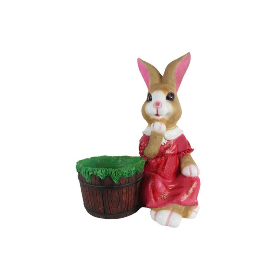 Garden Planters Wonderland | Wonderlandbrown Rabbit Planter, Planters, Pot , Animal Statue Garden Pot And Planters, Garden Planters, Balcony Decor, Garden Decor, Home Decoration Items, Gift, Kids Room