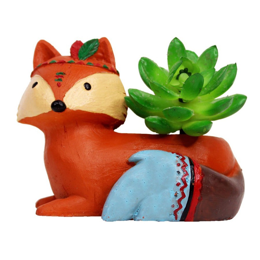 Garden Planters Wonderland | Fox Succulent Pot For Home And Balcony Decoration