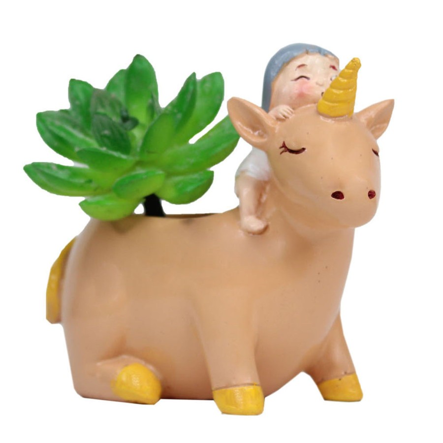 Garden Planters Wonderland | Unicorn Succulent Pot For Home And Balcony Decoration