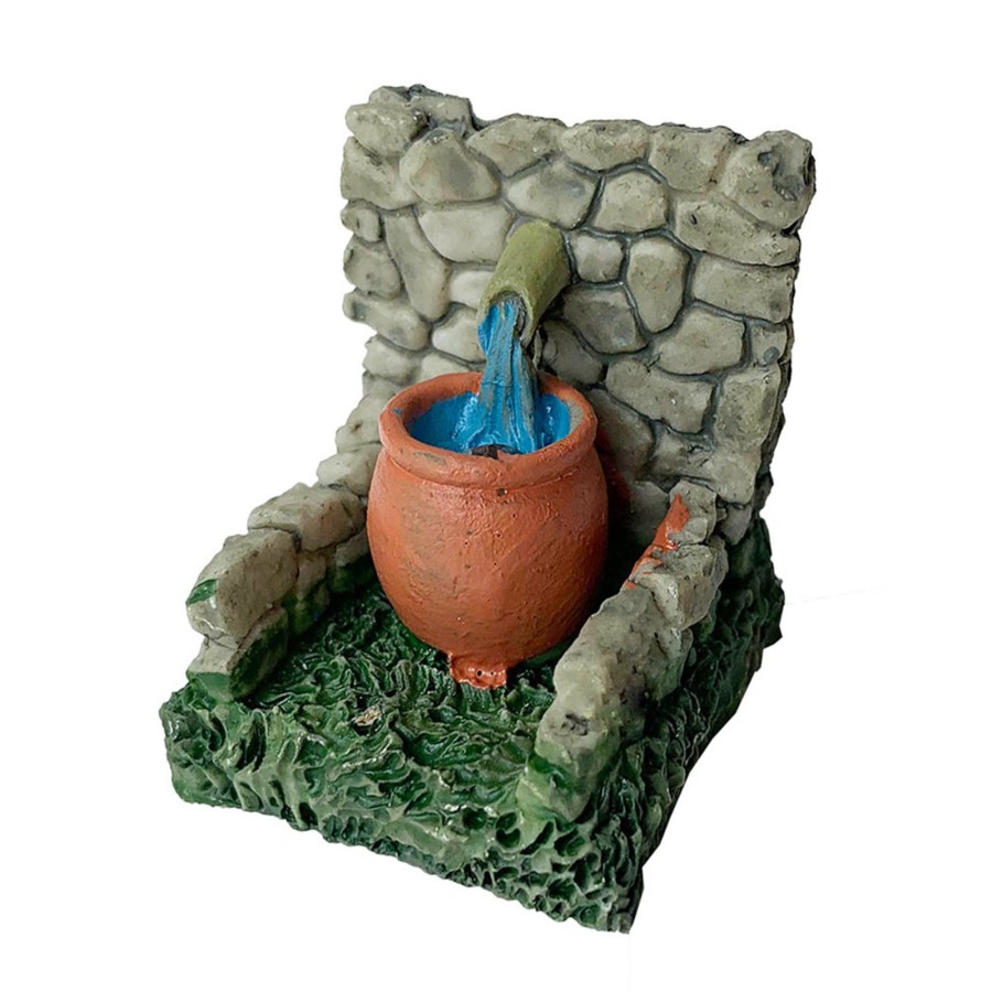 Miniature Fairy Garden Wonderland | Miniature Toys : Resin Matka Well For Tray Gardening