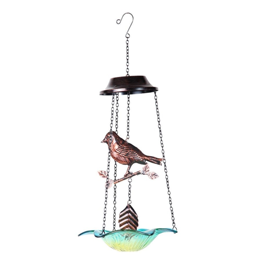 Garden Decor Wonderland Garden Arts and Craft Metal Yard Art | Imported Metal Wind Chime With Bird