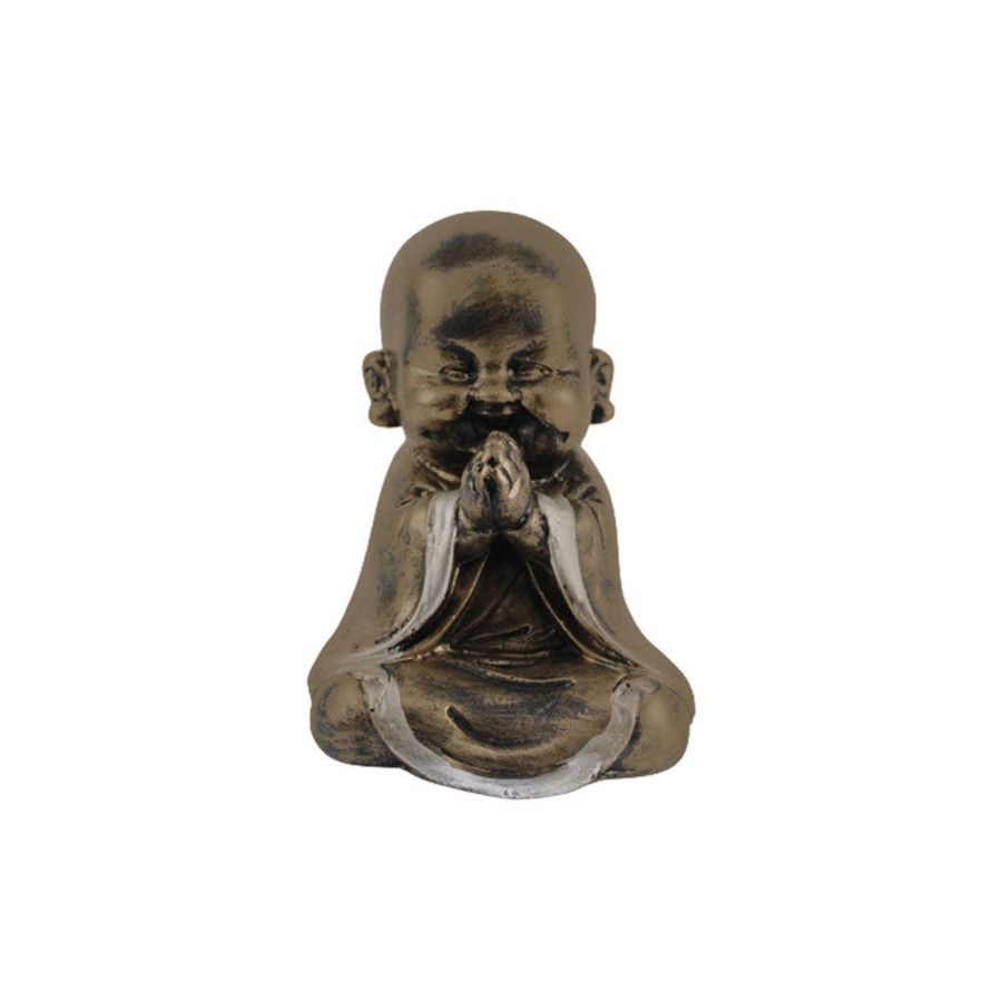 Garden Decor Wonderland Buddha And Monk Statue | Wonderland Premium Fengshui Monk Figurine