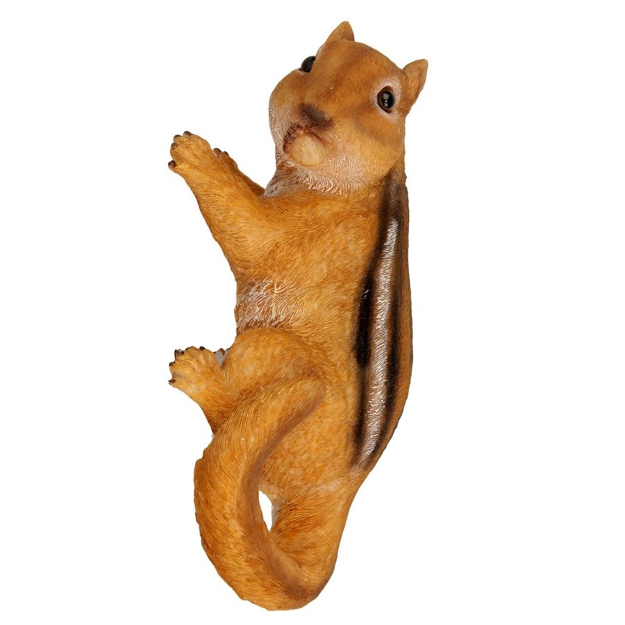 Garden Decor Wonderland Garden Statues | Chipmunk Climbing For Garden Decoration (Tree Decor)