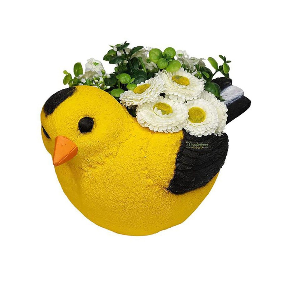 Garden Planters Wonderland | Attractive Table Top Cute Fat Bird Planter For Garden Decoration