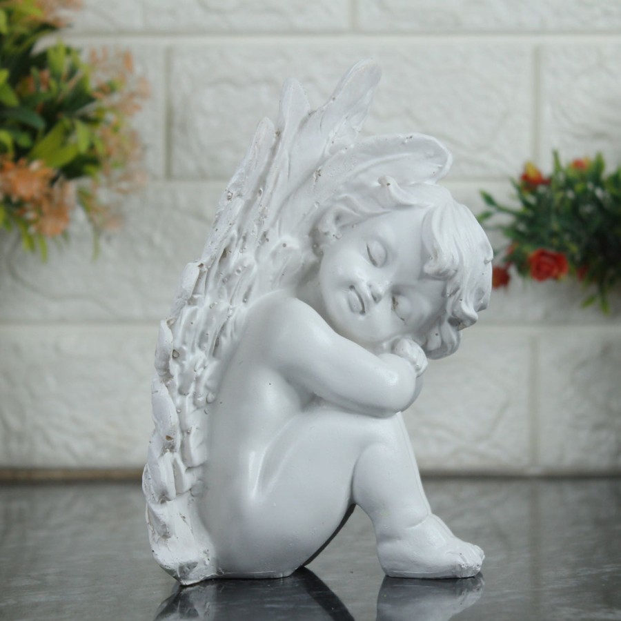 Garden Decor Wonderland Garden Statues | Angel Left For Home Decoration