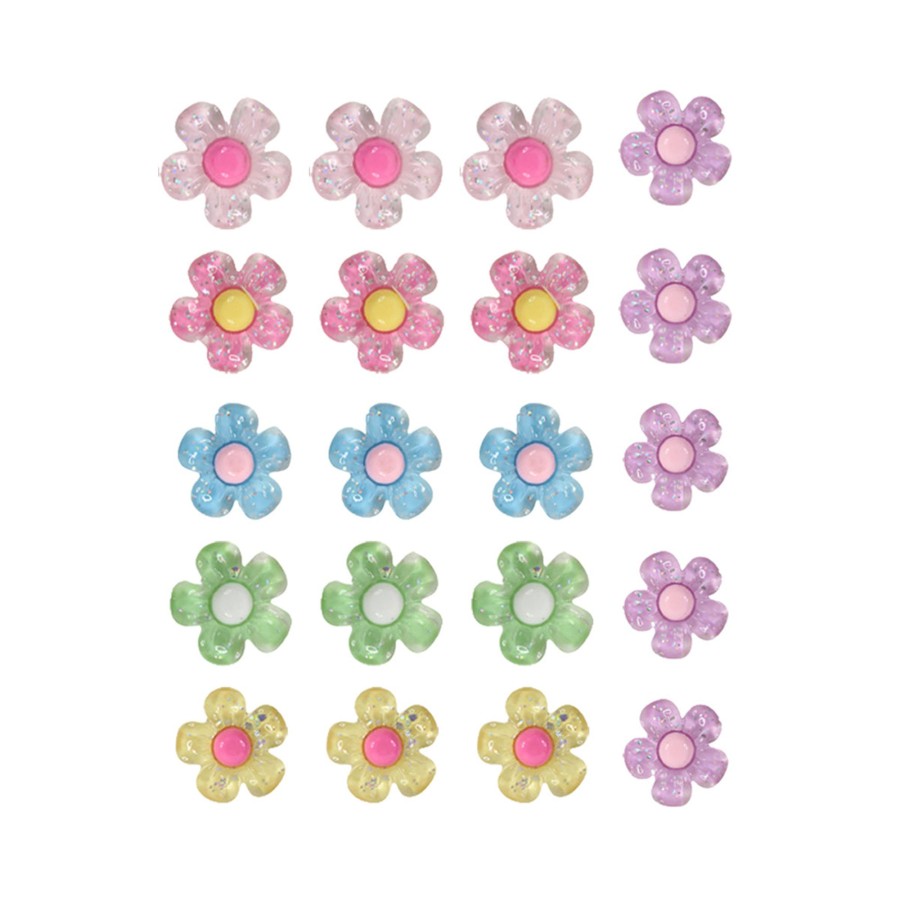 Gifts Wonderland | Wonderland Flower Combo (Set Of 20)| Easy-To-Apply Diy 3D Stickers