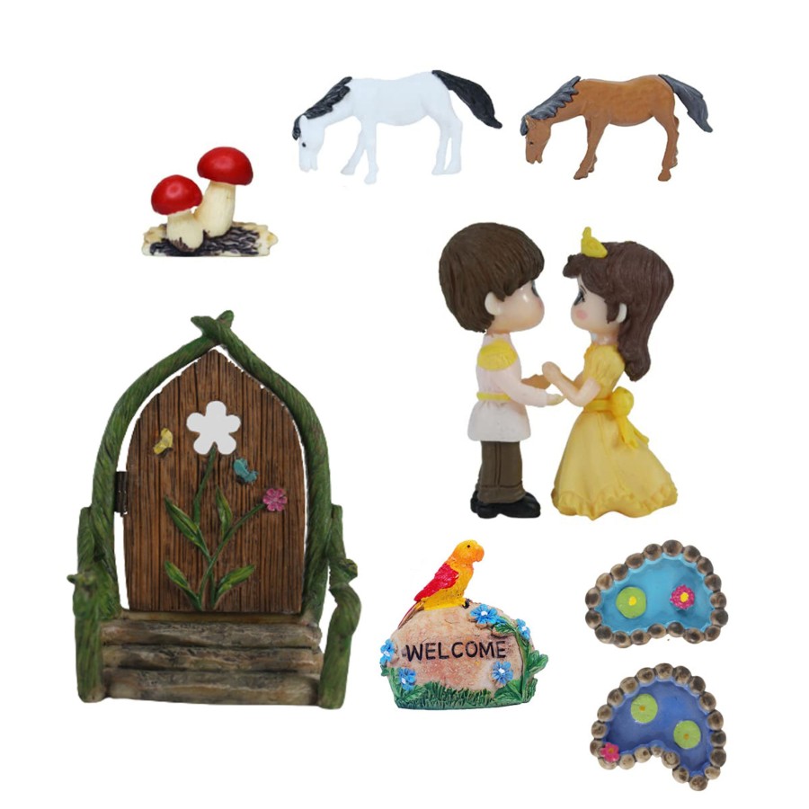 Miniature Fairy Garden Wonderland | Miniature Toys Diy Combination Set (4)