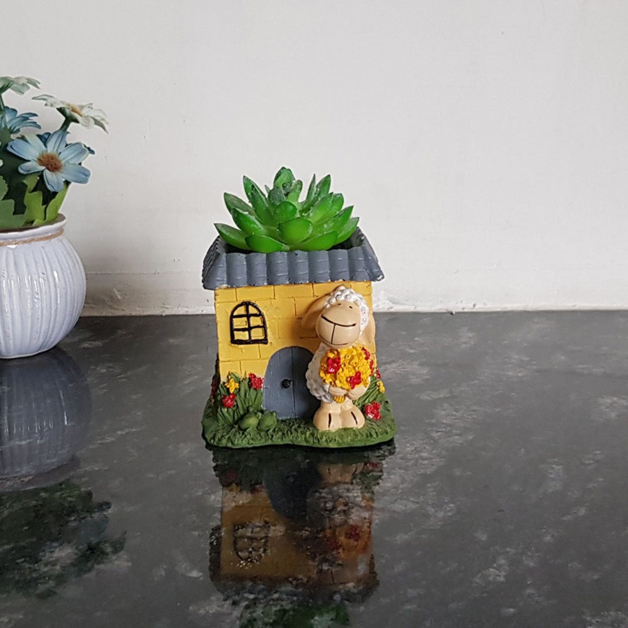 Garden Planters Wonderland | Sheep Succulent Pot For Home And Balcony Decoration