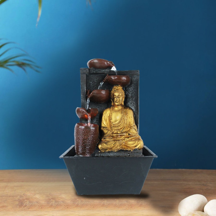 Home Decor Wonderland Fountains | Table Top Buddha Fountain For Home Decoration