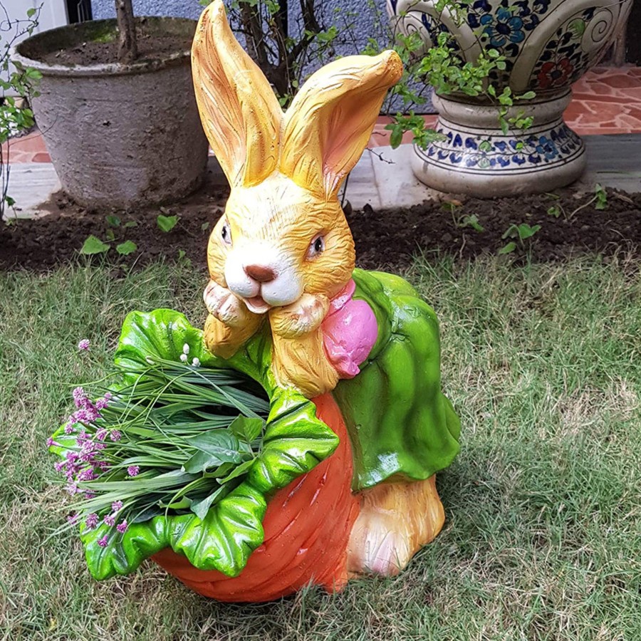 Garden Planters Wonderland | Cute Bunny Planter For Garden And Balcony Decoration