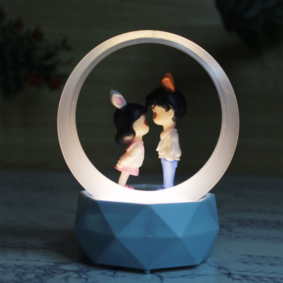 Gifts Wonderland | Wonderland Capture Romance: Round Ring Shape -Shaped Led Lights For Valentine'S Day Proposal And Decor.