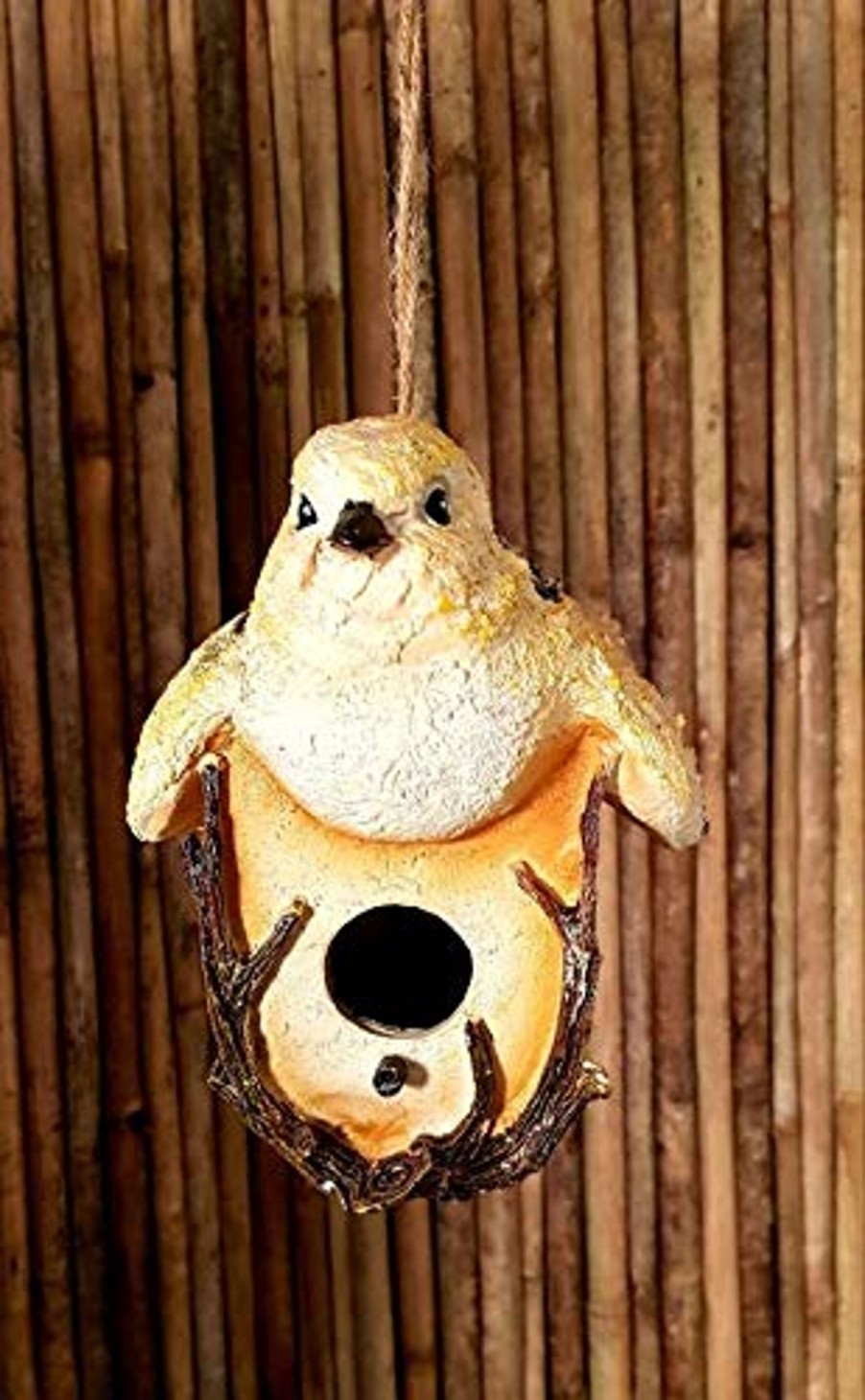 Garden Decor Wonderland Garden Arts and Craft Garden Statues | Imported Bird House (Multicolour)