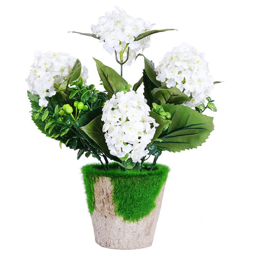 Artificial Turf Plants Wonderland | Artificial Flower- Bunches Flower In White