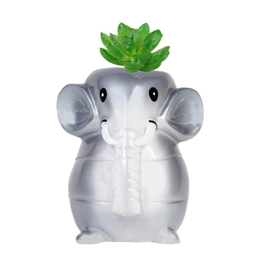 Garden Planters Wonderland | Elephant Succulent Pot For Home And Balcony Decoration