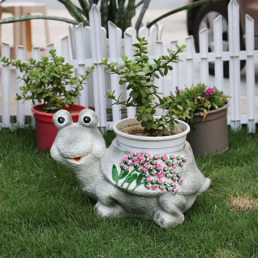 Garden Planters Wonderland | Tortoise Planter For Home, Balcony And Garden Deocration