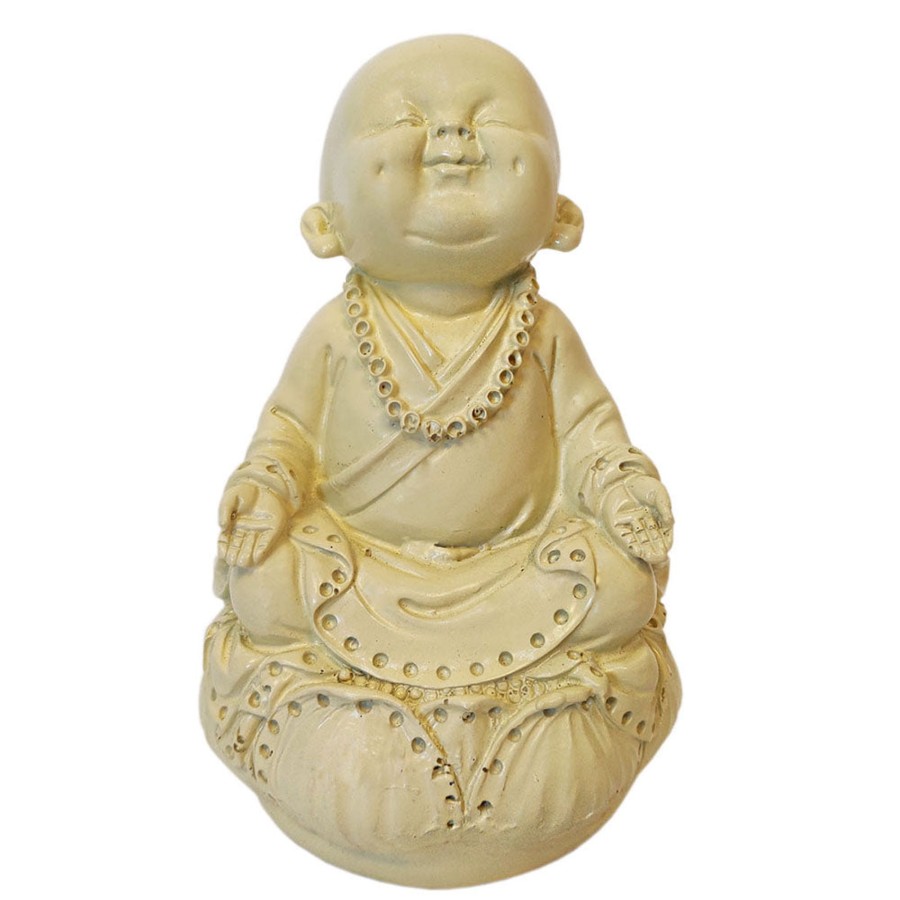 Home Decor Wonderland Table Top Decor | Kamal Monk Praying Statue For Home And Garden Decoration