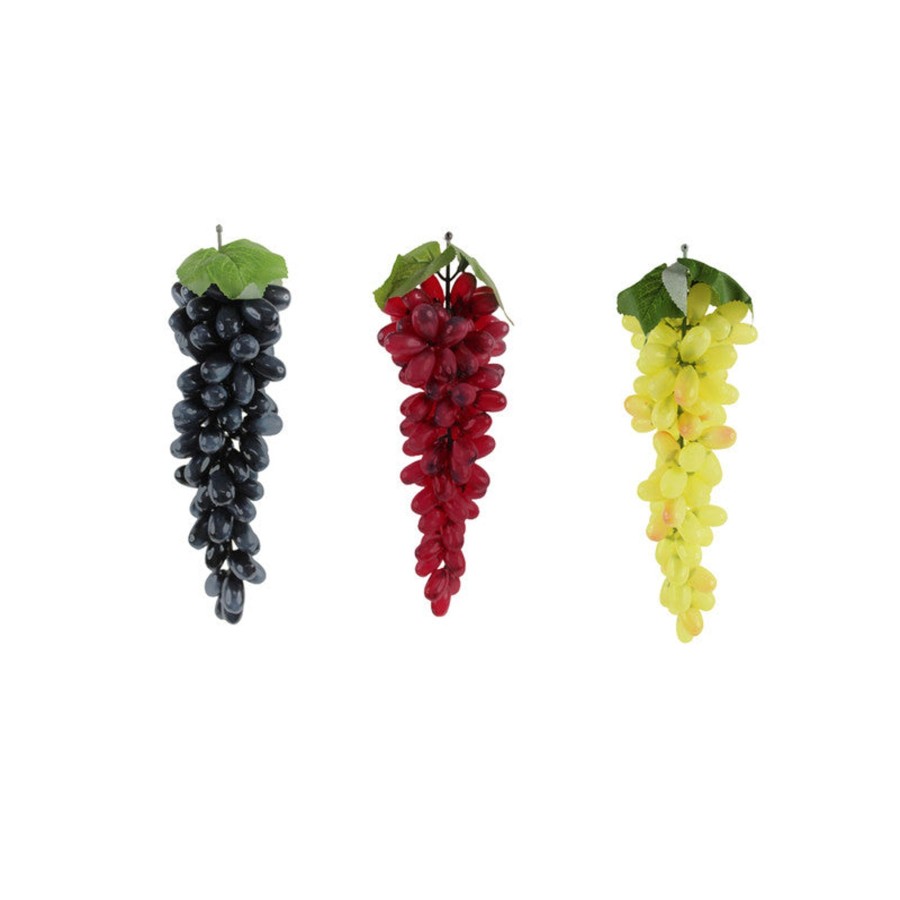 Artificial Turf Plants Wonderland | Wonderland Imported Real Looking Artifical Grapes (Set Of 3)