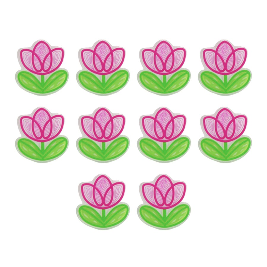 Gifts Wonderland | Wonderland Acrylic 3D For Diy Craft - Lotus |Waterproof Stickers|Multi-Purpose 3D Acrylic Stickers