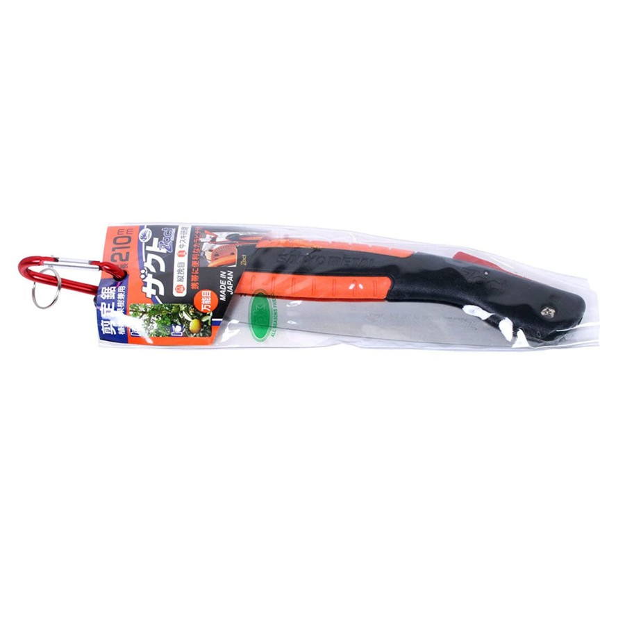 Garden Essentials Wonderland Peekay | Japanese Hand Saw : Zact - Fs - 2100 Saw (Orange And Black)