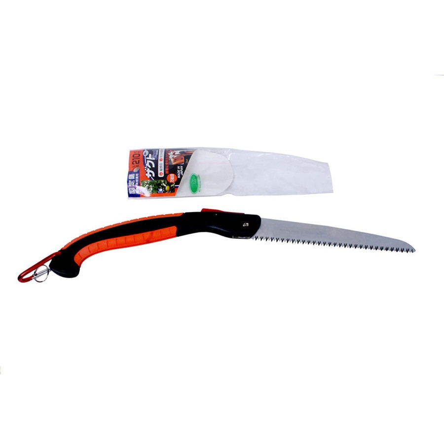 Garden Essentials Wonderland Peekay | Japanese Hand Saw : Zact - Fs - 2100 Saw (Orange And Black)