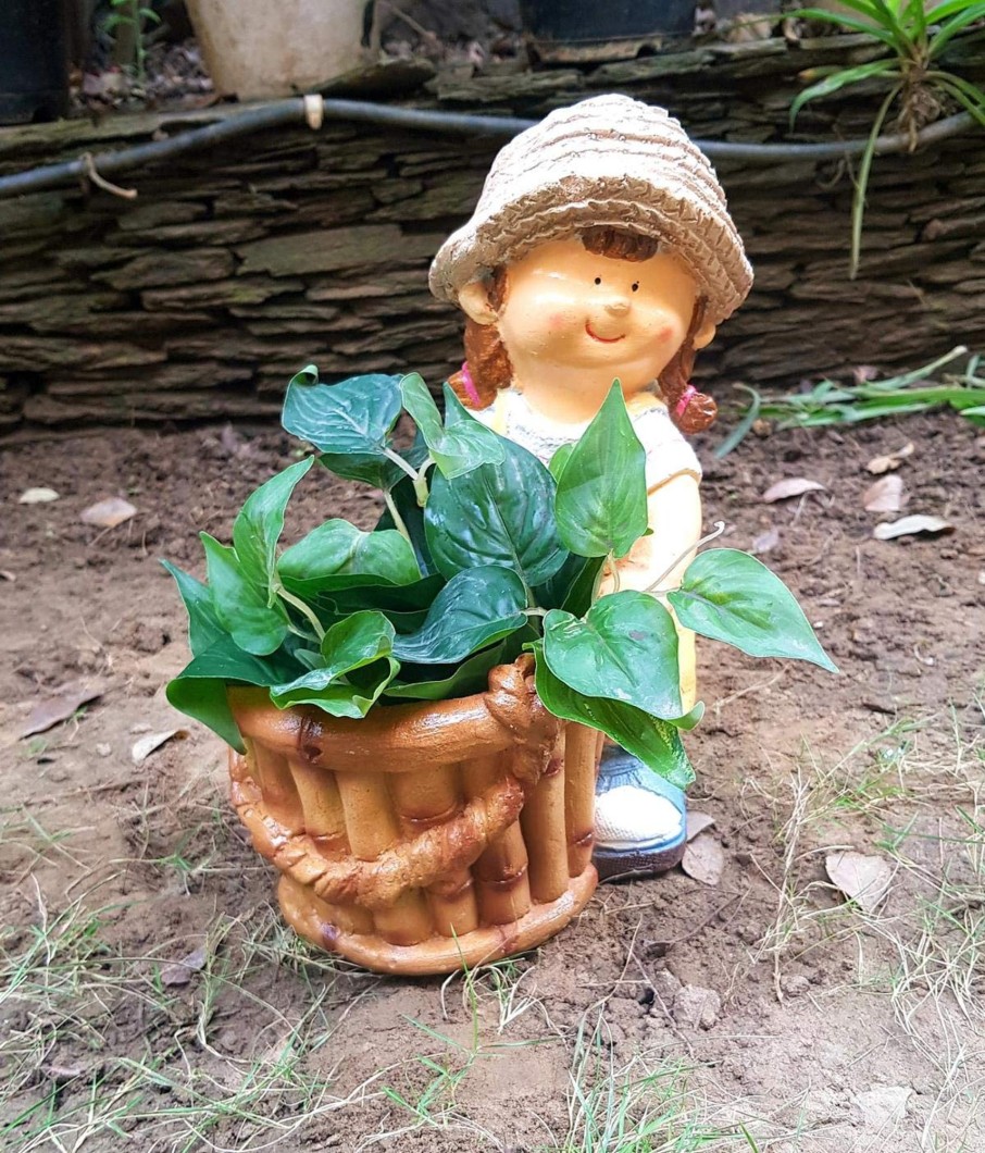 Garden Planters Wonderland | Girl Shape Pots For Garden And Balcony Decoration