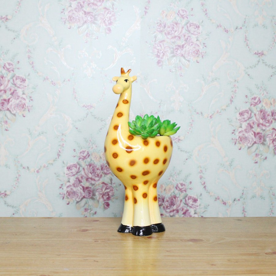 Garden Planters Wonderland | Big Giraffe Animal Planter Pots For Home And Garden Decoration.