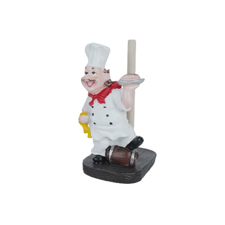 Home Decor Wonderland Chef Decor | Chef With Grapes Tissue Roll