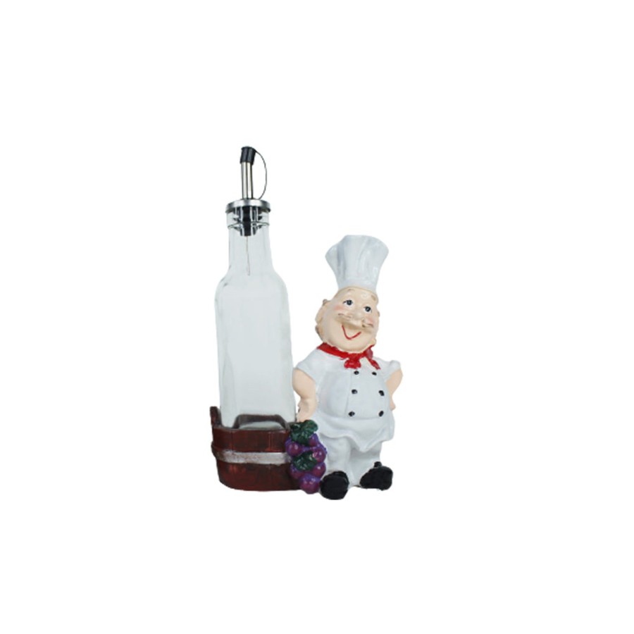 Home Decor Wonderland Chef Decor | Chef With Oil Dispenser 2