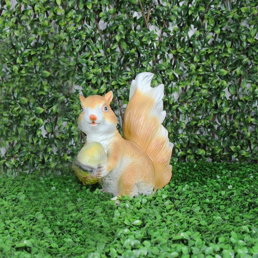 Garden Decor Wonderland Garden Statues | Squirrel Statue For Garden Decoration