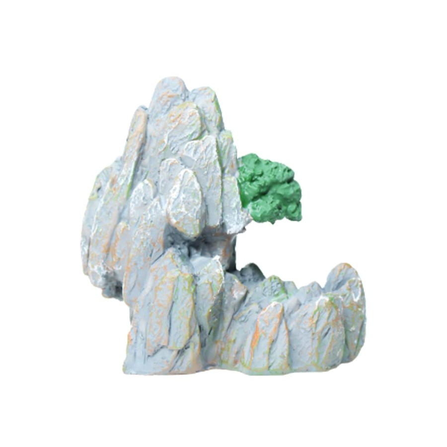 Miniature Fairy Garden Wonderland Garden Arts and Craft | (2 Pc/Set) Rock Set Garden/Bonsai Miniature For Landscape Decoration