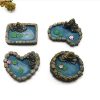 Miniature Fairy Garden Wonderland Garden Arts and Craft | Mixed Materials Fairy Garden Pond Miniature Toys