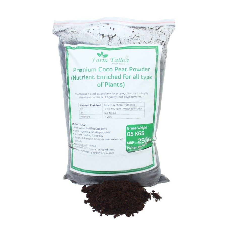 Garden Essentials Wonderland | Premium Cocopeat In 5 Kg Packet