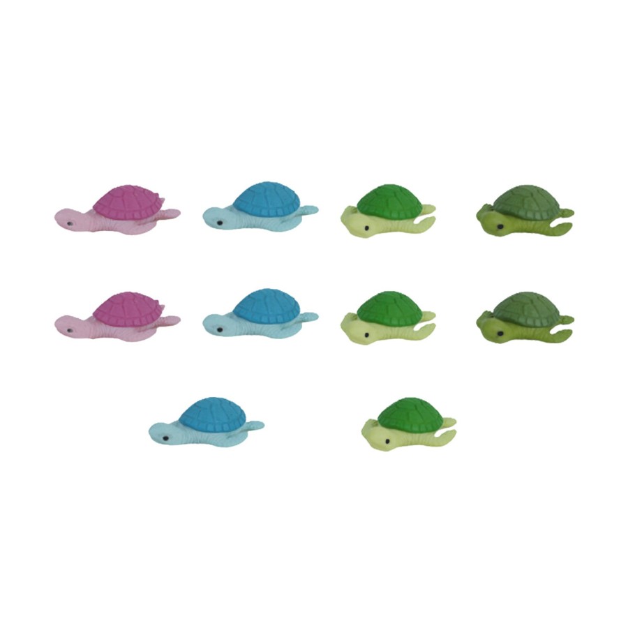 Miniature Fairy Garden Wonderland | Miniature Toys : Set Of 10 Turtle