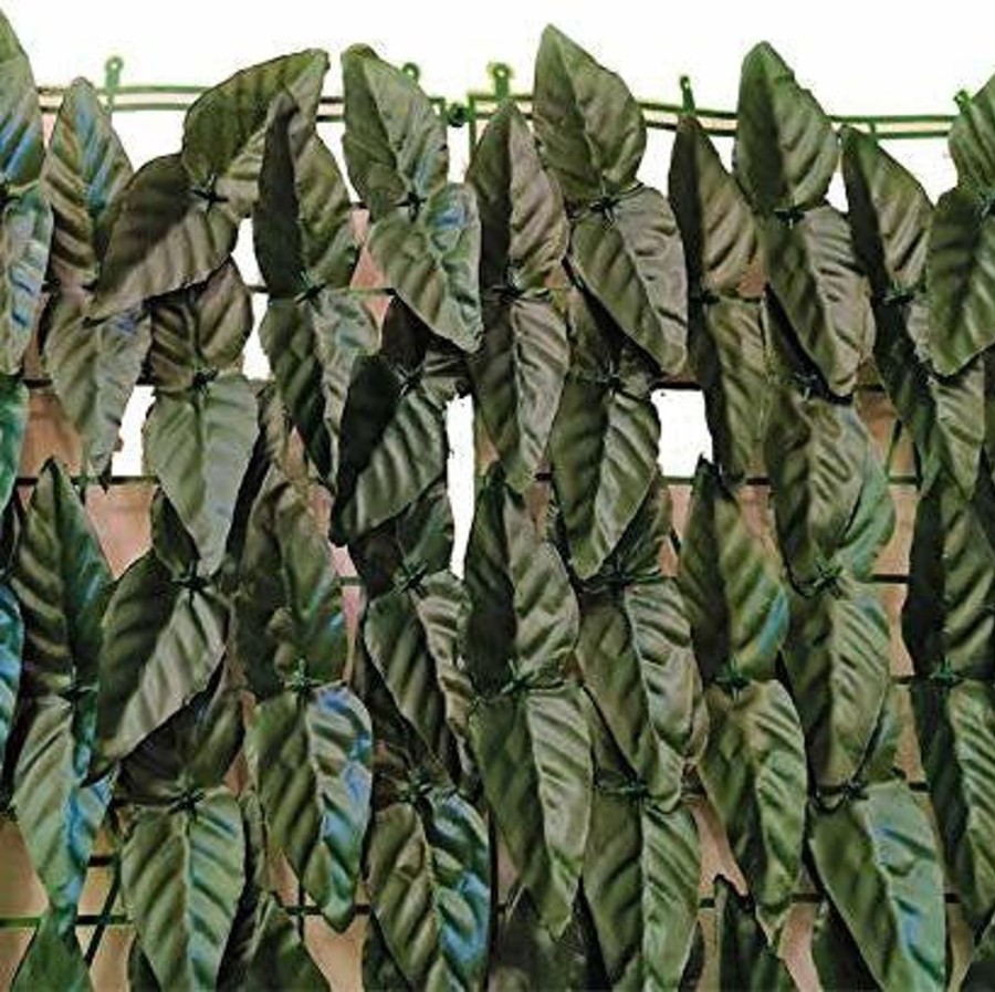 Artificial Turf Plants Wonderland | Artificial Hedges Fence In Dark Green Leaf