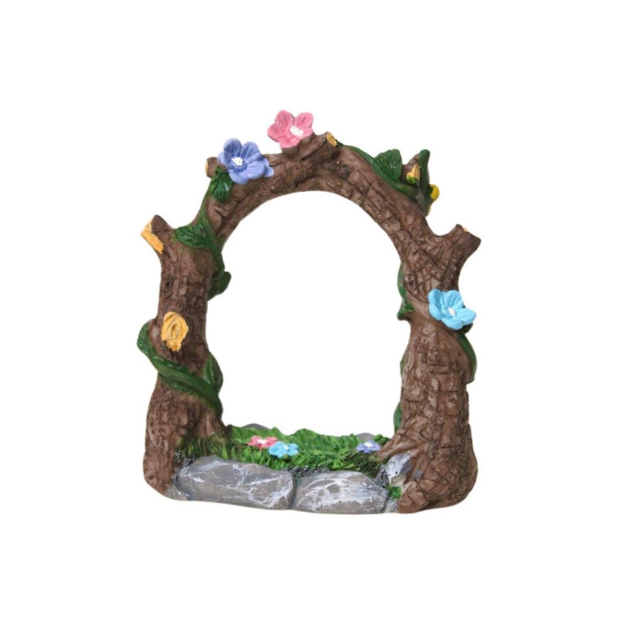 Miniature Fairy Garden Wonderland | Wonderland Resin Miniature Garden Door ( Made Of Polyresin )