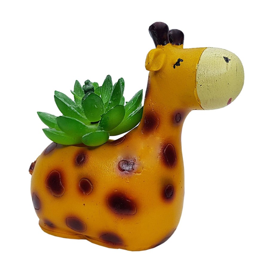 Garden Planters Wonderland | Giraffe Shape Succulent Pot For Home And Balcony Decoration