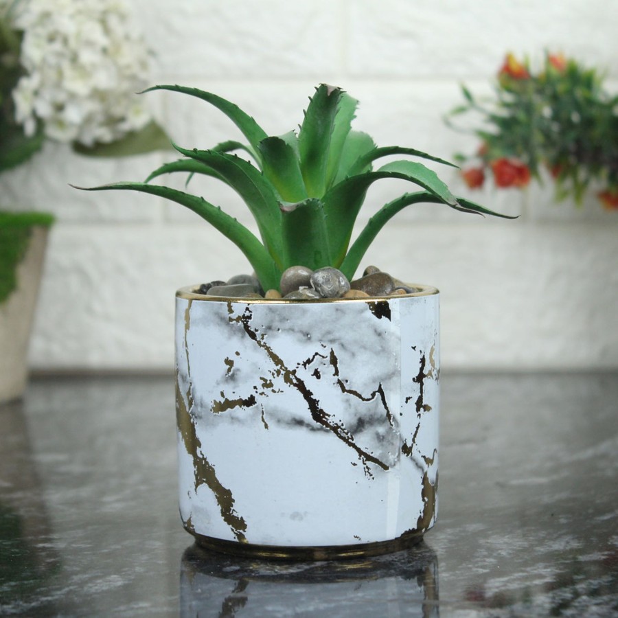 Artificial Turf Plants Wonderland | Artificial Succulent In Ceramic Pot