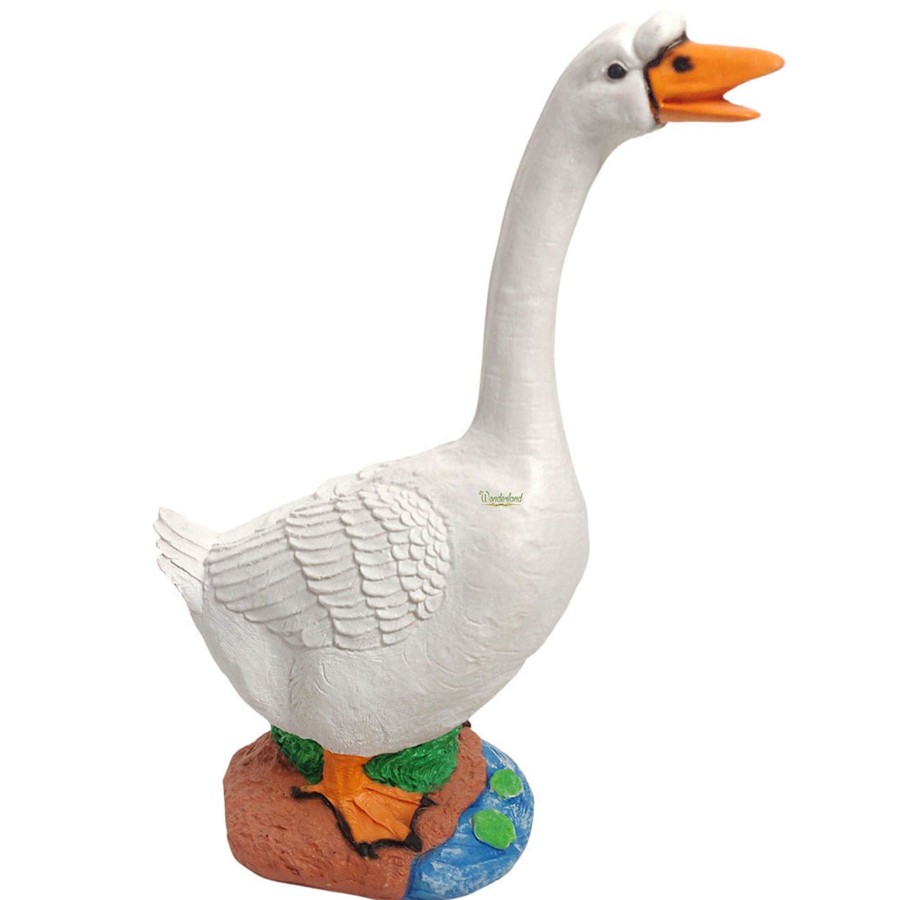 Garden Decor Wonderland Garden Statues | Big Duck/Goose For Balcony And Garden Decoration