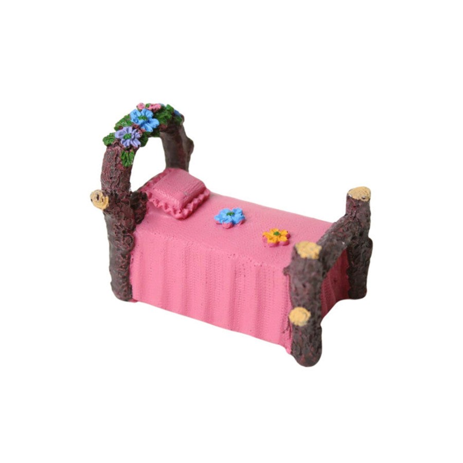 Miniature Fairy Garden Wonderland | Wonderland Resin Miniature Garden Bed ( Made Of Polyresin )