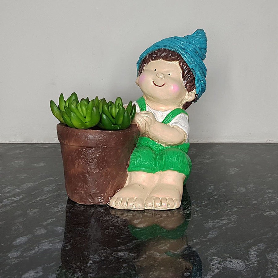 Garden Planters Wonderland | Boy Shape Pot Planter For Home And Garden Decoration