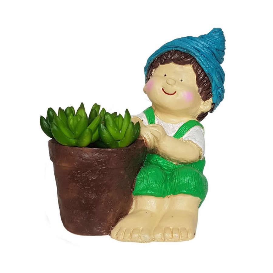 Garden Planters Wonderland | Boy Shape Pot Planter For Home And Garden Decoration