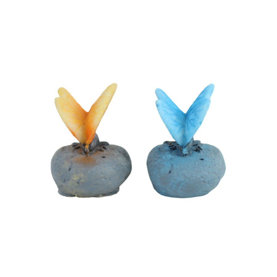 Miniature Fairy Garden Wonderland | Miniature Toy : Set Of 4 Resin Butterfly