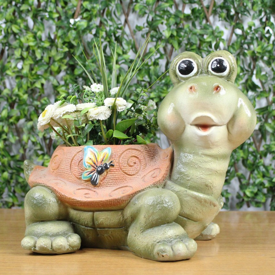 Garden Planters Wonderland | Turtle Planter For Home, Balcony And Garden Decorartion