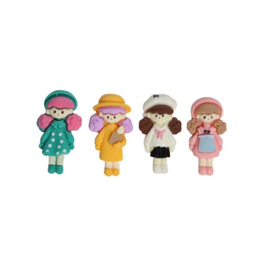 Miniature Fairy Garden Wonderland | Wonderland Set Of 20 Doll Style Figurine Charms ( Assorted)