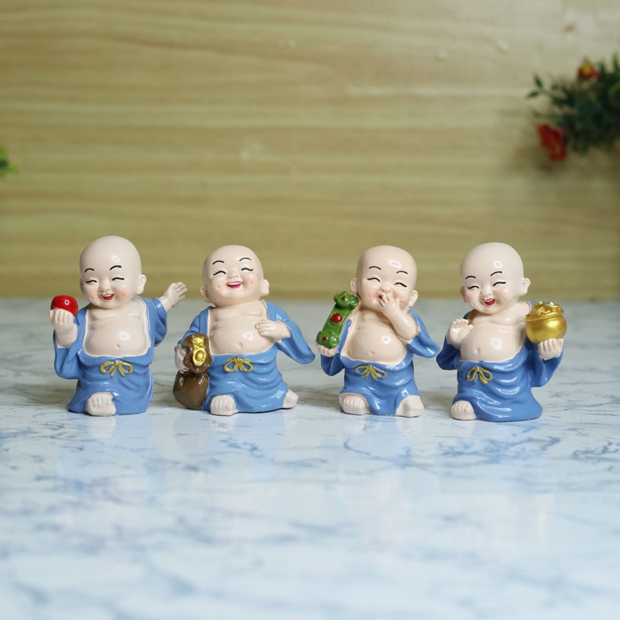 Miniature Fairy Garden Wonderland | Wonderland (Set Of 4) Laughing Zen Monk