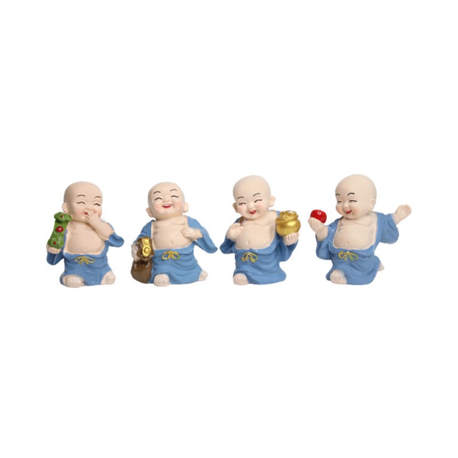 Miniature Fairy Garden Wonderland | Wonderland (Set Of 4) Laughing Zen Monk